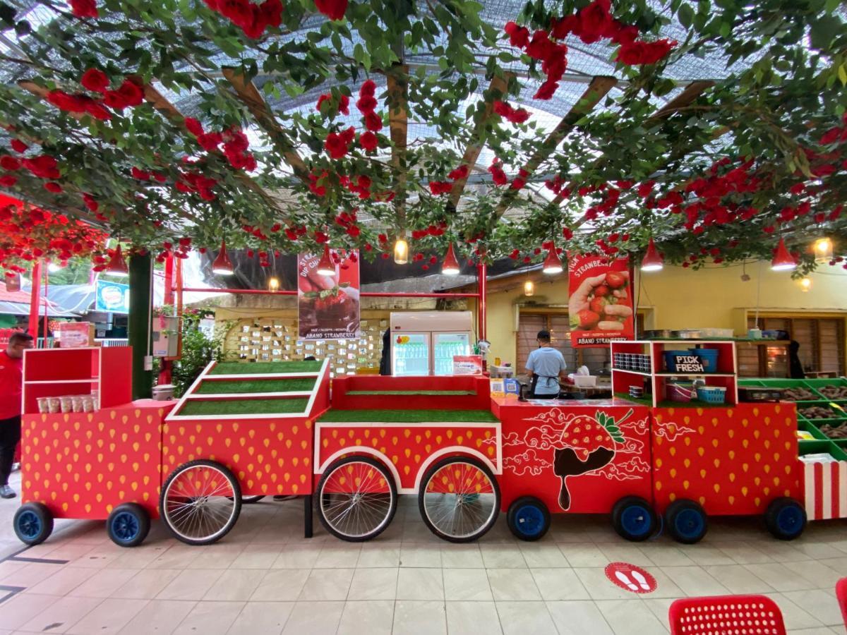 Aiza Homestay Opposite Abang Strawberry Taman Sedia Tanah Rata Buitenkant foto