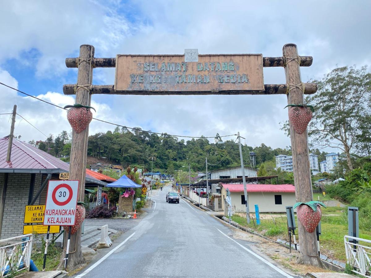 Aiza Homestay Opposite Abang Strawberry Taman Sedia Tanah Rata Buitenkant foto